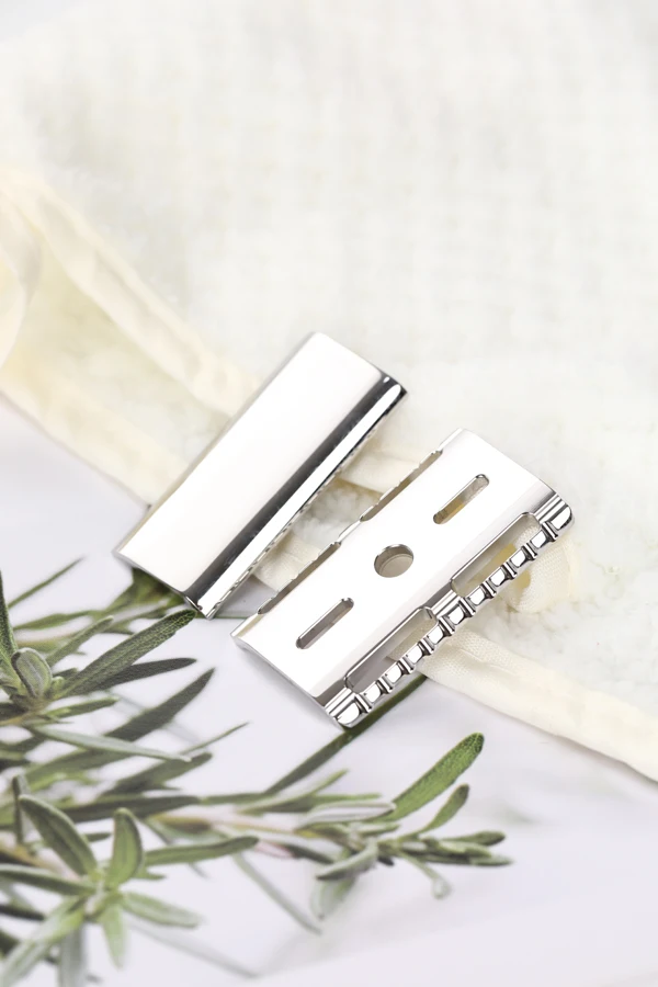 YAQI Ghost 70SP 316 Stainless Steel Polished Safety Razor Head with 0.7mm Blade Gap