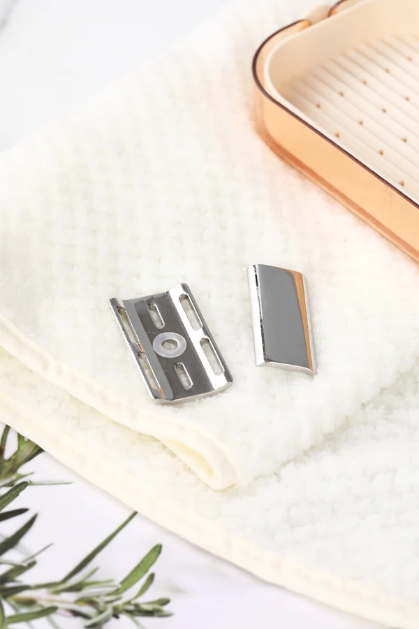 YAQI Ghost 70SP 316 Stainless Steel Polished Safety Razor Head with 0.7mm Blade Gap