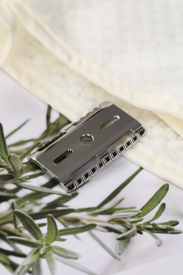 YAQI Ghost 70SP 316 Stainless Steel Polished Safety Razor Head with 0.7mm Blade Gap