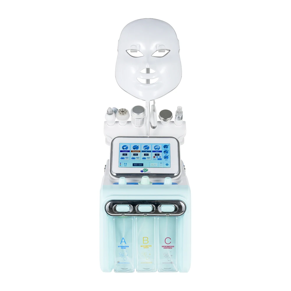 7 in 1 Dermabrasion Peel Spa Facial Machine Skin Rejuvenation Hydro Dermabrasion Hydro Aqua Face Deep Cleaning Skin Care Device