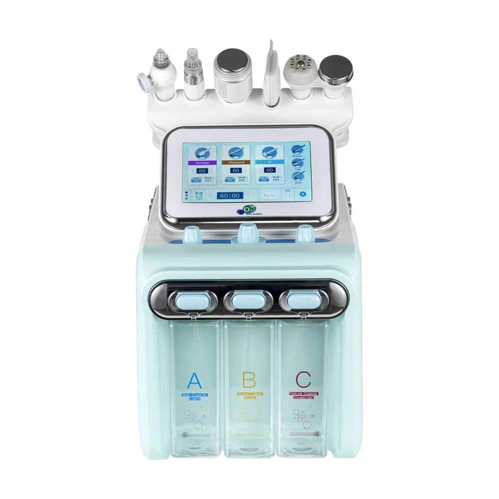 7 in 1 Dermabrasion Peel Spa Facial Machine Skin Rejuvenation Hydro Dermabrasion Hydro Aqua Face Deep Cleaning Skin Care Device
