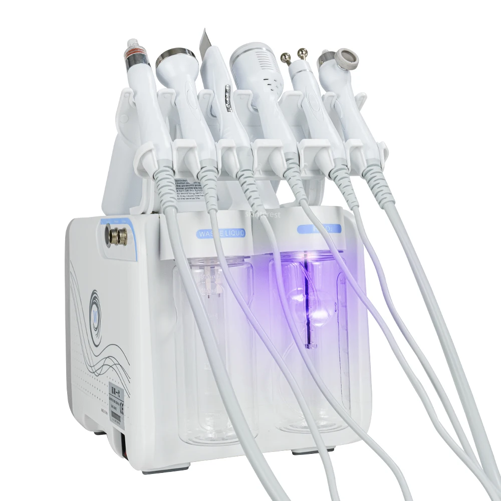 7 in 1 Dermabrasion Peel Spa Facial Machine Skin Rejuvenation Hydro Dermabrasion Hydro Aqua Face Deep Cleaning Skin Care Device