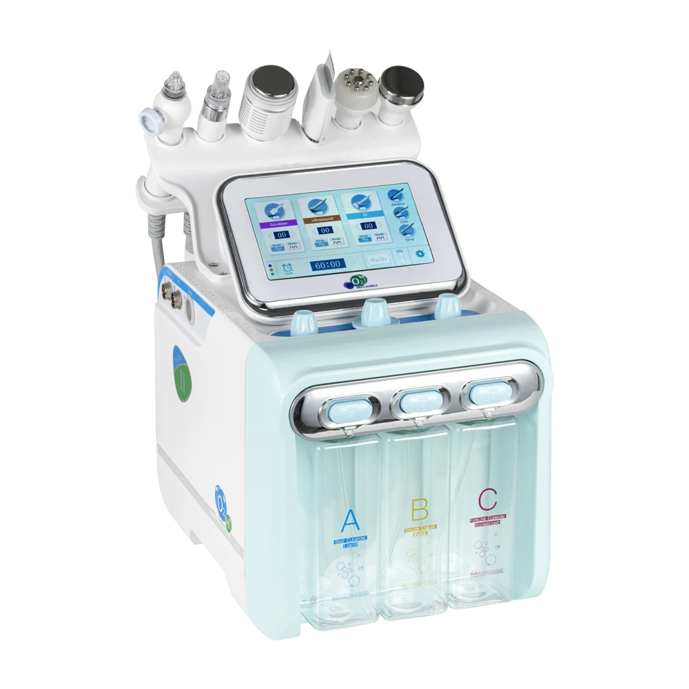 7 in 1 Dermabrasion Peel Spa Facial Machine Skin Rejuvenation Hydro Dermabrasion Hydro Aqua Face Deep Cleaning Skin Care Device