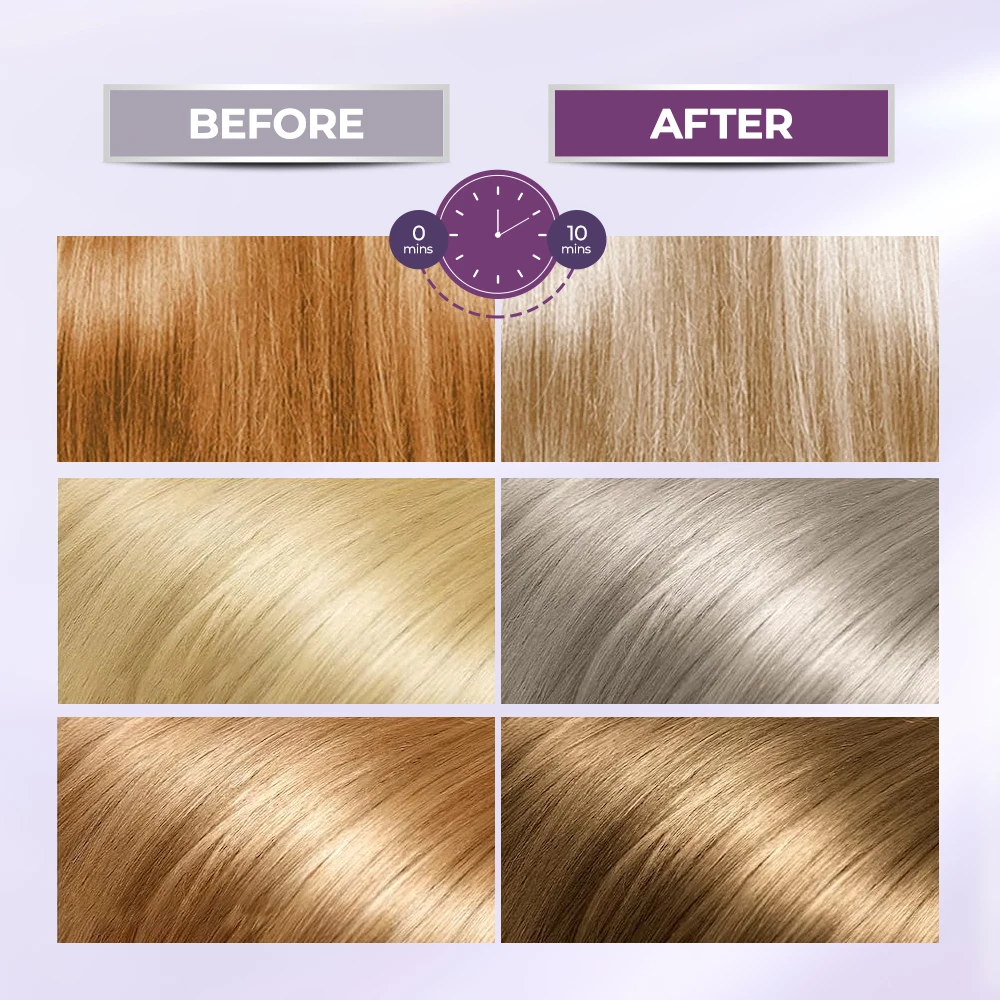 100ml/500ml Karseell Purple Hair Mask Professional Neutralizes Brass  Yellow Tones For Blonde Silver Gray Highlighted Hair