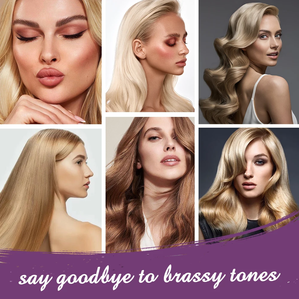100ml/500ml Karseell Purple Hair Mask Professional Neutralizes Brass  Yellow Tones For Blonde Silver Gray Highlighted Hair