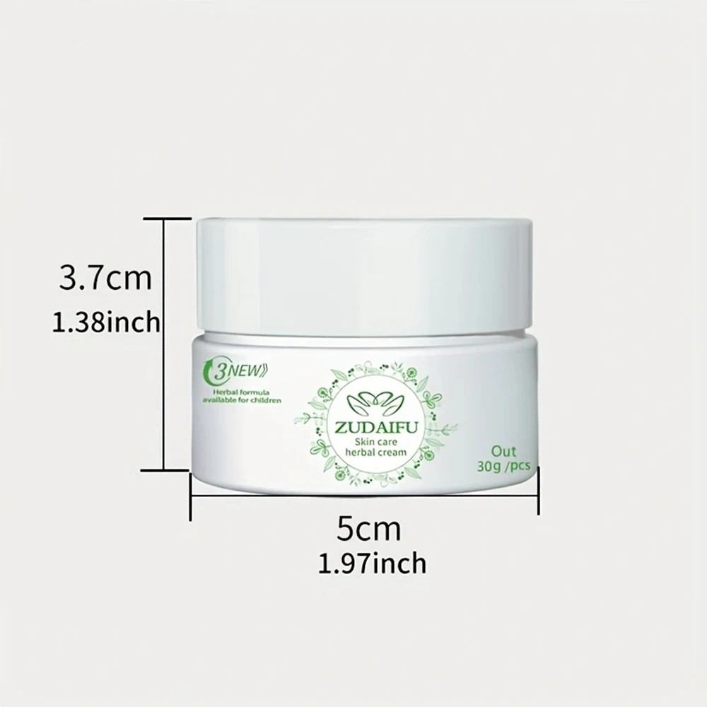 10pcs Zudaifu Third Generation Herbal Moisturizing Cream Cool and Moisturizing Cream Skin Care Cream 15/30g