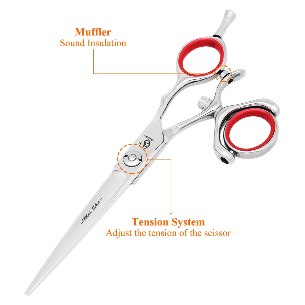 360 Degree Hair Scissors Set Japan Steel 5.5" 6.0" Salon Barber Cutting Thinning Shears Hairdressing Scissor High Quality A0118A