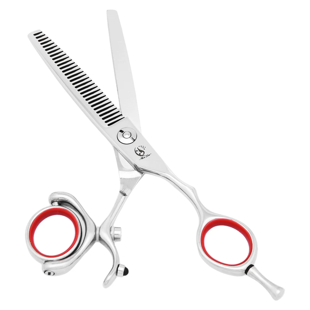 360 Degree Hair Scissors Set Japan Steel 5.5" 6.0" Salon Barber Cutting Thinning Shears Hairdressing Scissor High Quality A0118A