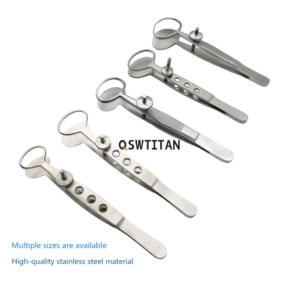Chalazion Forceps Surgical Ophthalmic Tweezers Ophthalmic Eyelid Instrument Stainless steel/ Titanium alloy