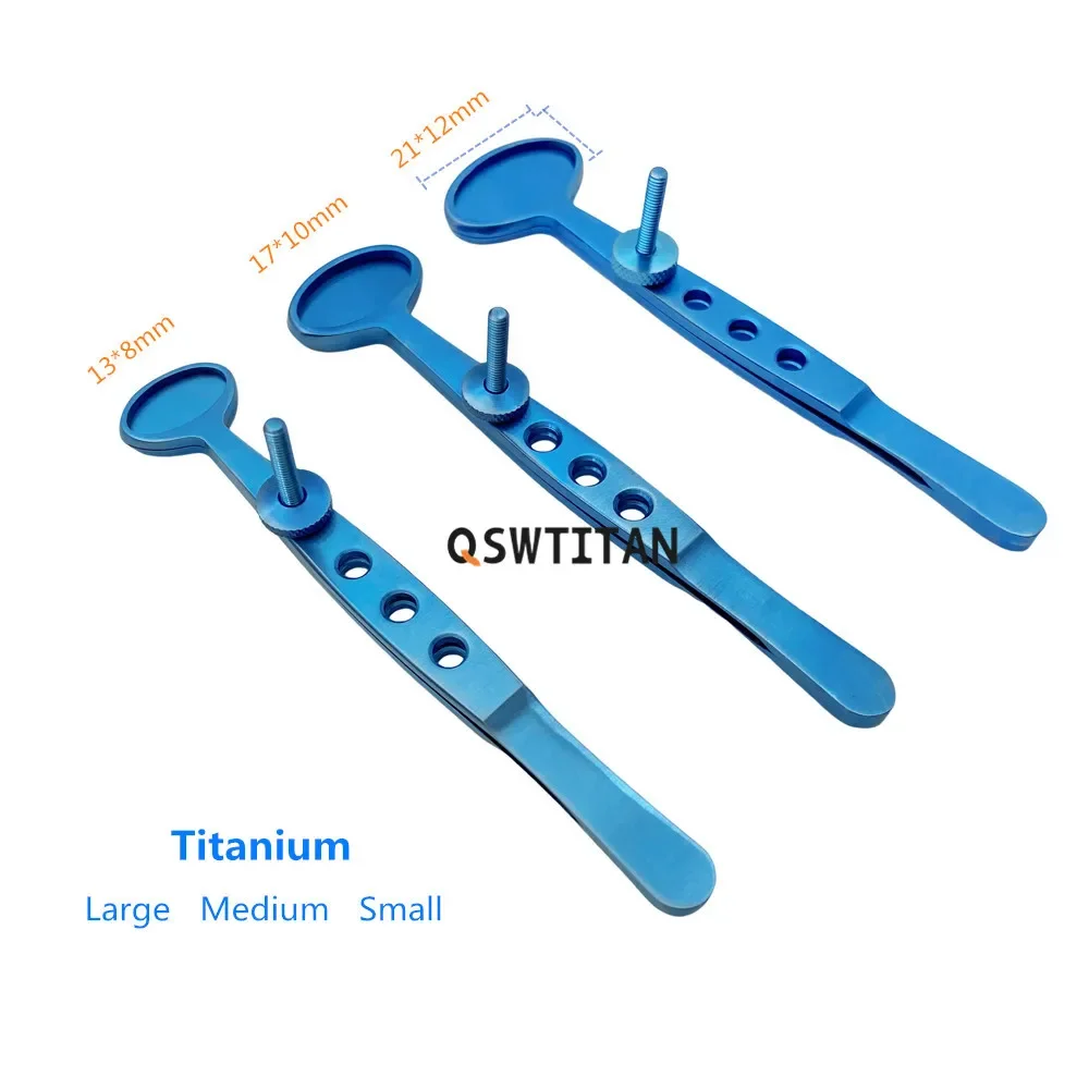 Chalazion Forceps Surgical Ophthalmic Tweezers Ophthalmic Eyelid Instrument Stainless steel/ Titanium alloy