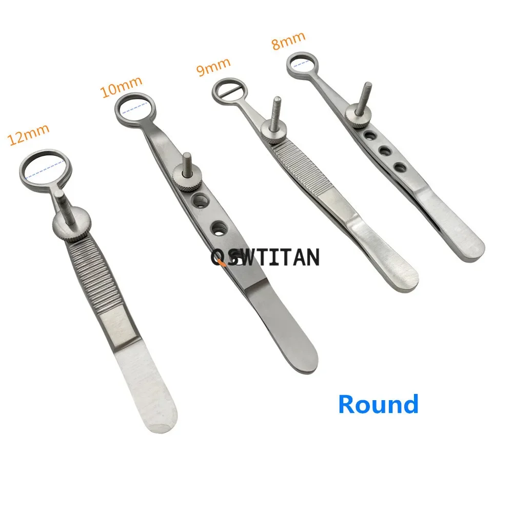 Chalazion Forceps Surgical Ophthalmic Tweezers Ophthalmic Eyelid Instrument Stainless steel/ Titanium alloy