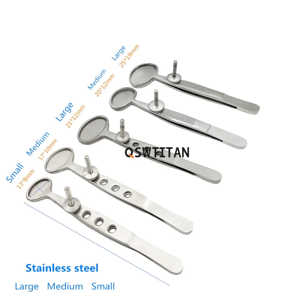 Chalazion Forceps Surgical Ophthalmic Tweezers Ophthalmic Eyelid Instrument Stainless steel/ Titanium alloy