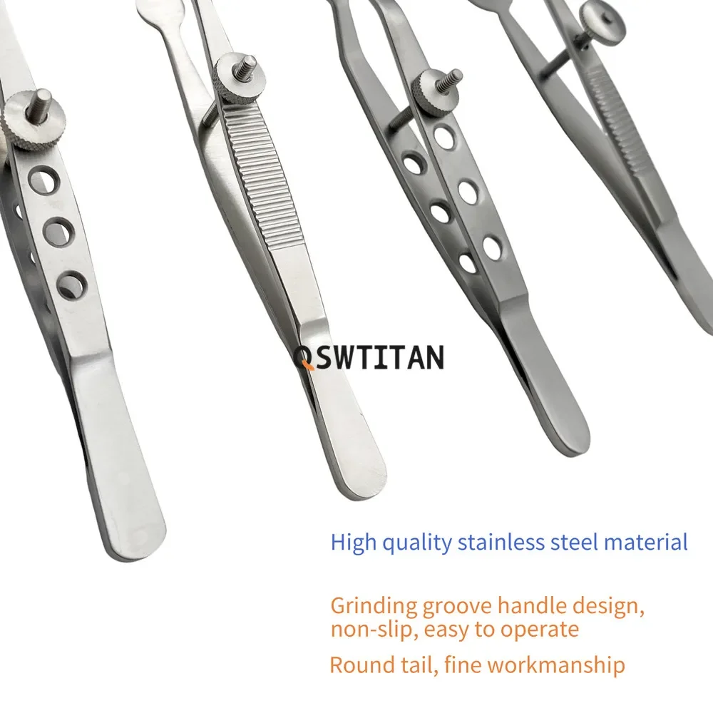 Chalazion Forceps Surgical Ophthalmic Tweezers Ophthalmic Eyelid Instrument Stainless steel/ Titanium alloy