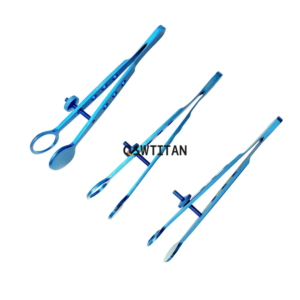 Chalazion Forceps Surgical Ophthalmic Tweezers Ophthalmic Eyelid Instrument Stainless steel/ Titanium alloy
