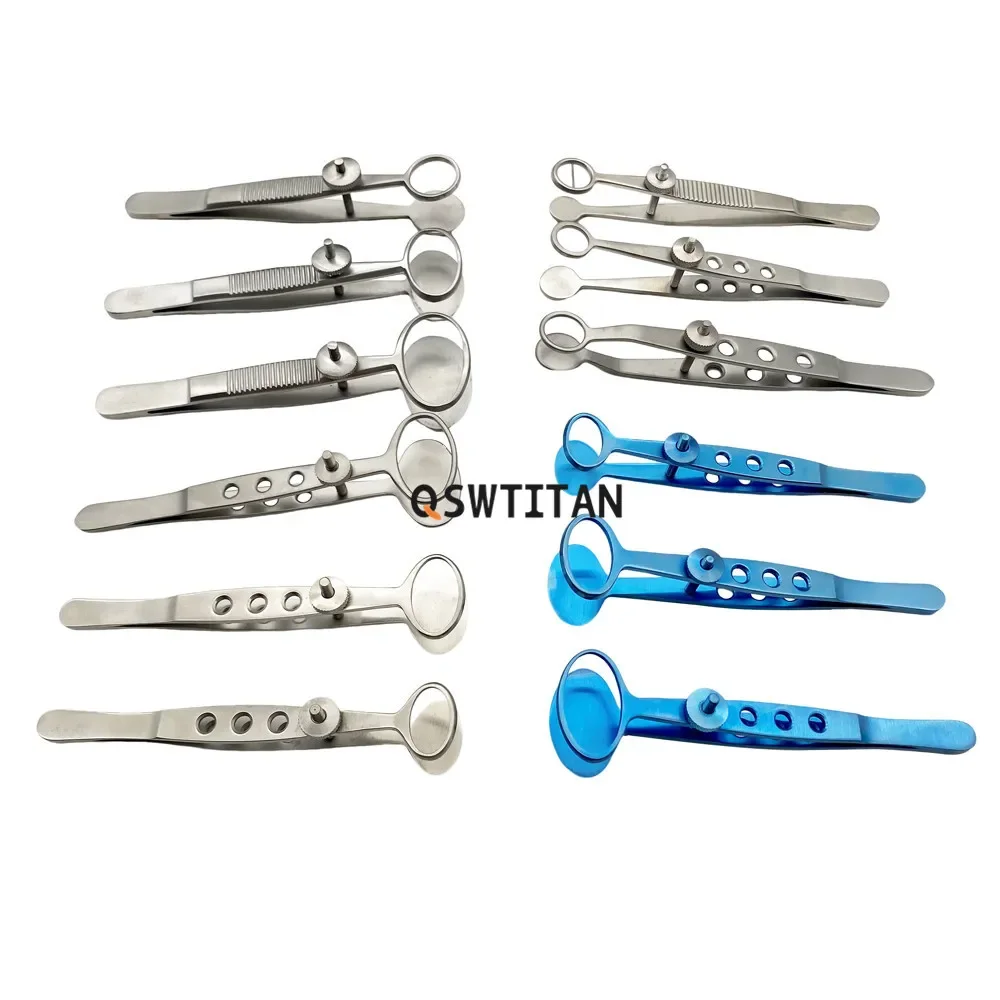 Chalazion Forceps Surgical Ophthalmic Tweezers Ophthalmic Eyelid Instrument Stainless steel/ Titanium alloy