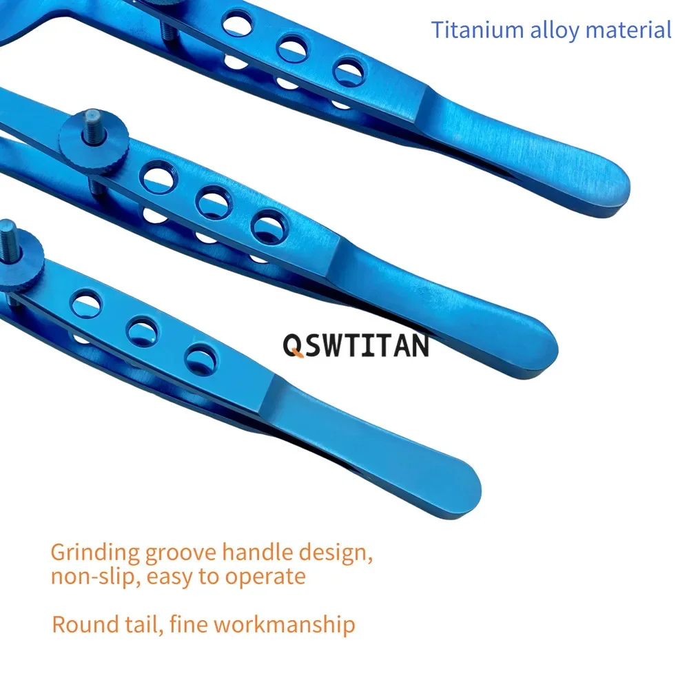 Chalazion Forceps Surgical Ophthalmic Tweezers Ophthalmic Eyelid Instrument Stainless steel/ Titanium alloy