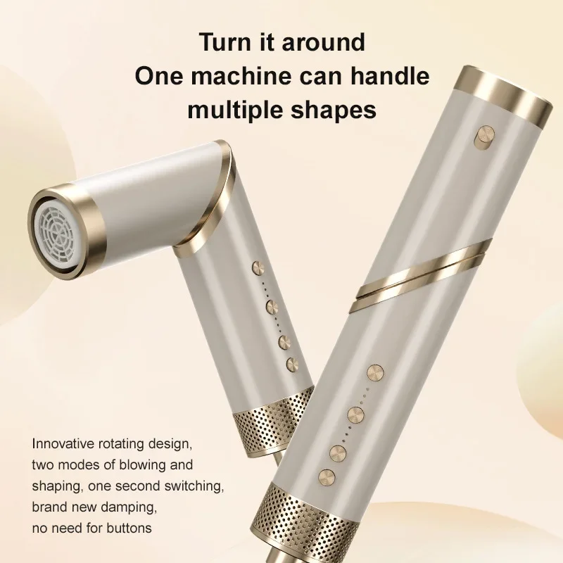 9 in 1 Hair Dryer Hot Comb Set Professional Curling Iron Hair Straightener Styling Tool For Professional Hair Dryer Household