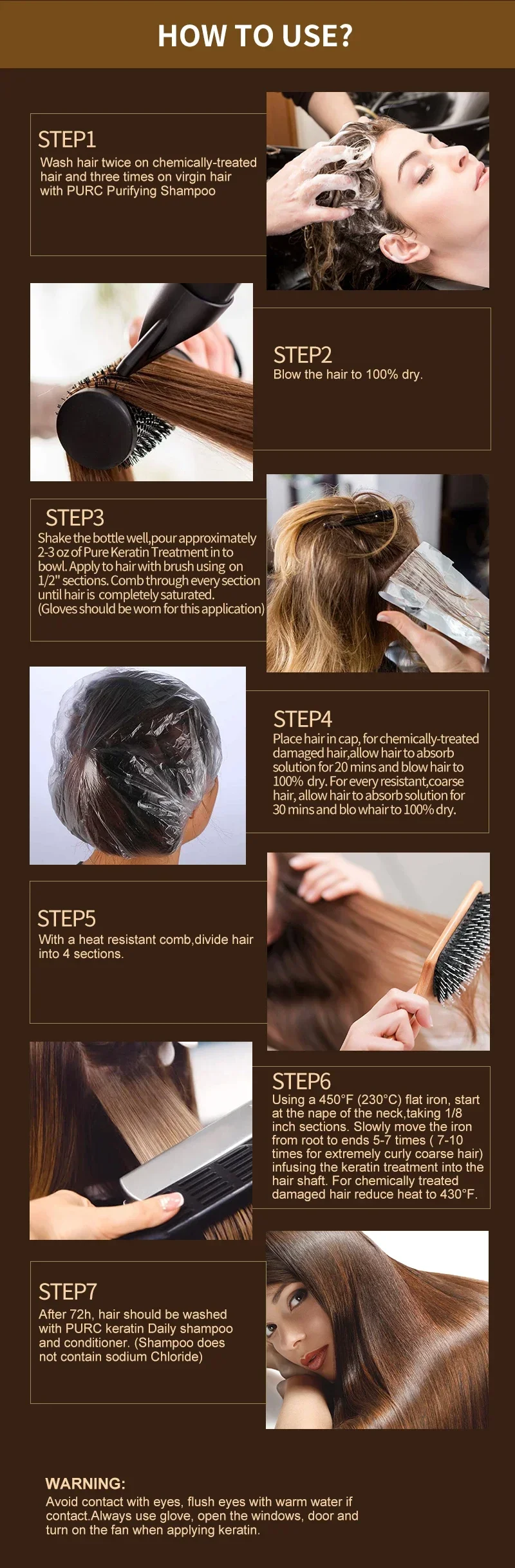 500ml Keratin Hair Straightening Smoothing Treatment For Curly Frizzy Hair Care  Wholesale Professional Hair Salon Products