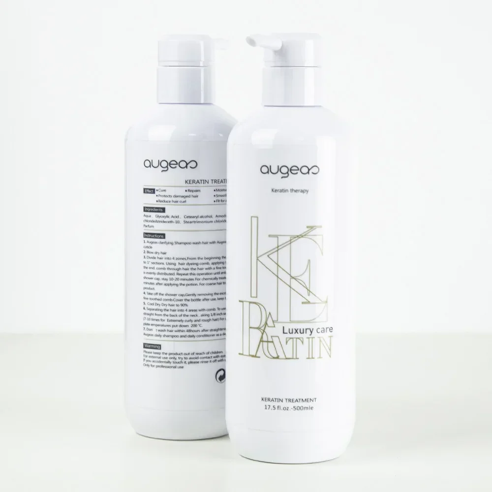 500ml Keratin Hair Straightening Smoothing Treatment For Curly Frizzy Hair Care  Wholesale Professional Hair Salon Products