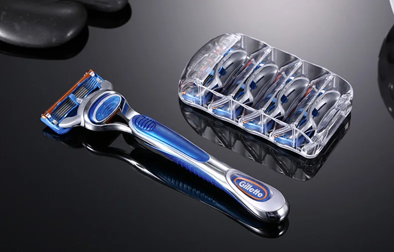Gillette Fusion Razor for Men Face Hair Beard Shaving Machine Manual Safety Shaver Replacement Head Cassettes 5 Layer Blades
