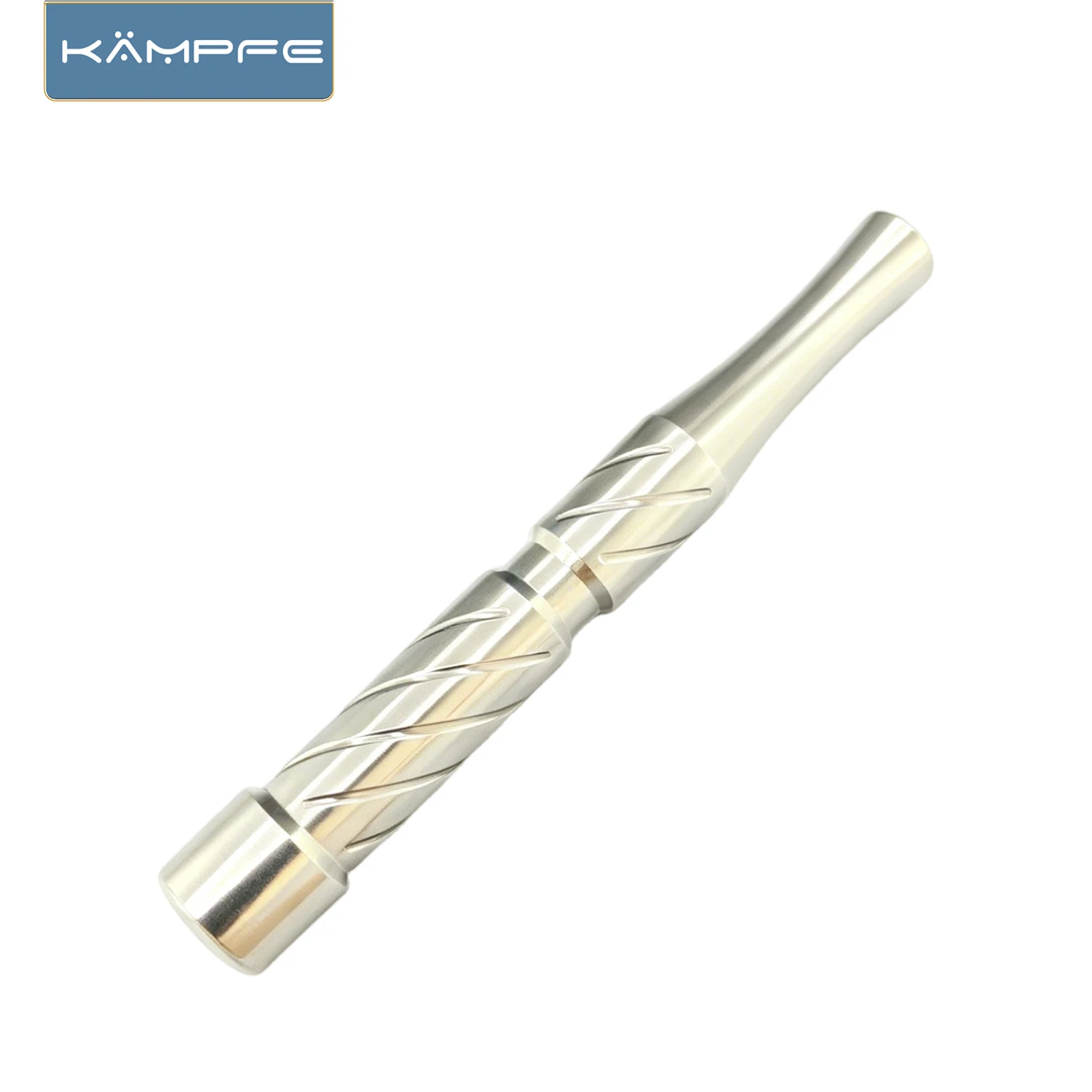 KAMPFE CNC 316L Stainless Steel Safety Razor Handle Double Edge Replacement Handle