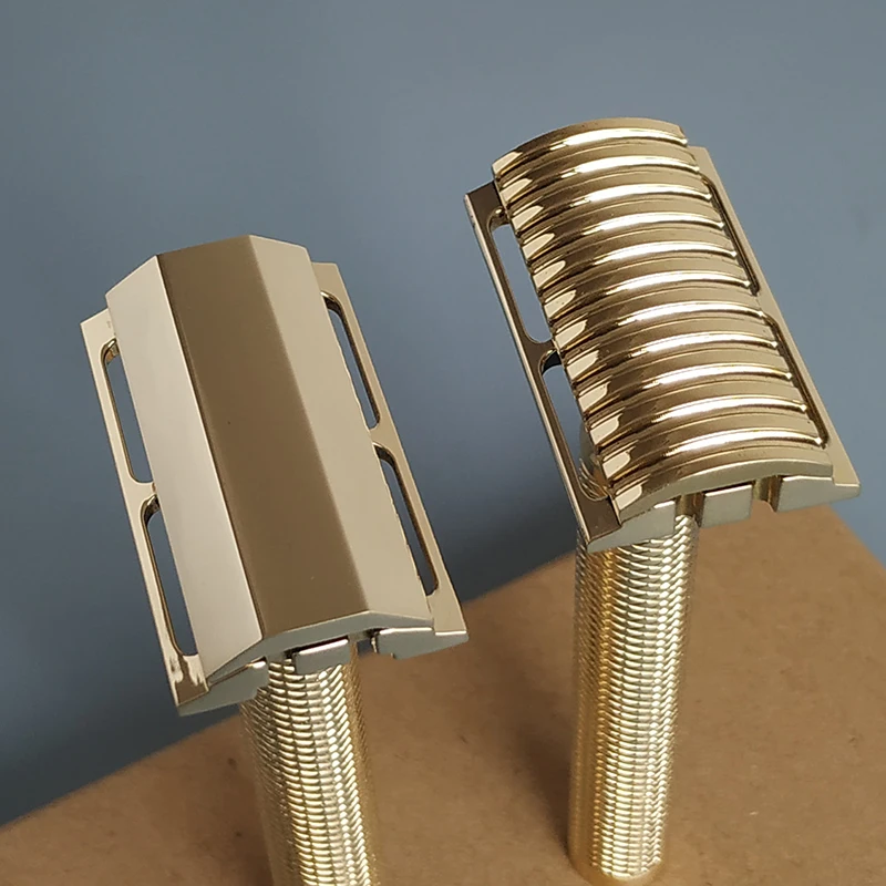 Dscosmetic D8/S9 Brass Double Edge Safety Razor CNC MADE
