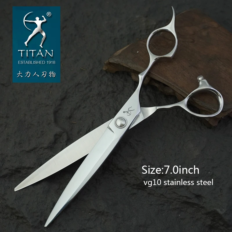Titan Professional Hairdressing Scissors Hairdresser's 6.0 Inch VG10 Stainless Steel Cut Thinning Barber Tool