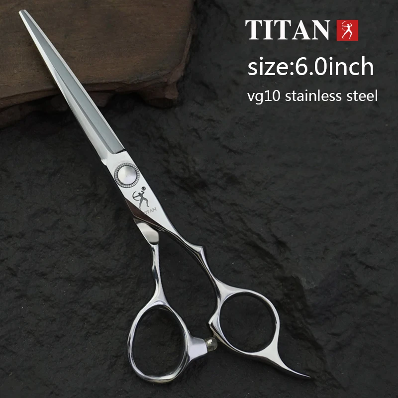 Titan Professional Hairdressing Scissors Hairdresser's 6.0 Inch VG10 Stainless Steel Cut Thinning Barber Tool