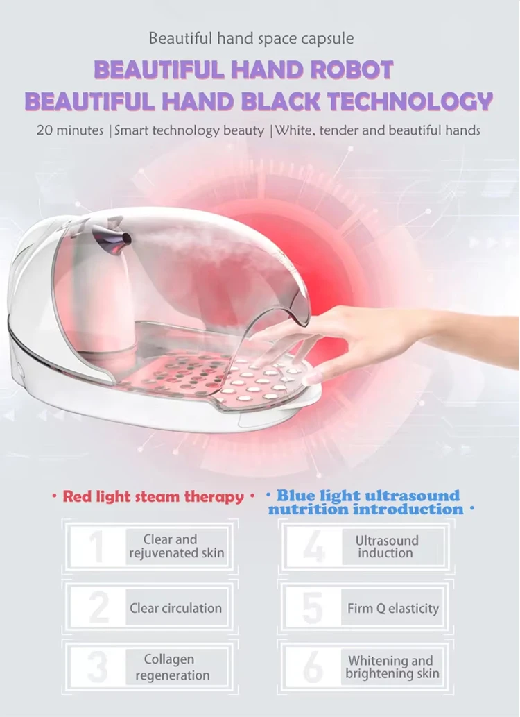 Newest Hand Care Space Capsule Hand Care Anion Capsule for Nail Salon Beauty Salon Hand Care Special Instrument
