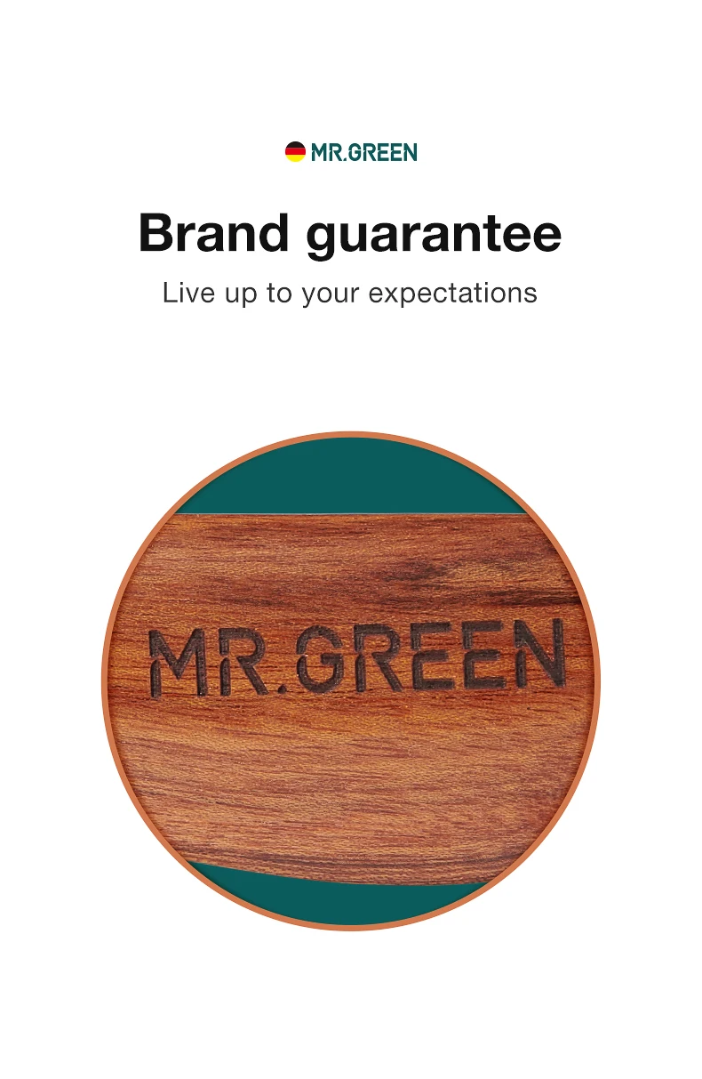 MR.GREEN Natural Wood Comb Splicing Structure Hair Comb Fine Tooth Brush Anti-Static Hairdressing Hair Scalp Massage Tools Gift