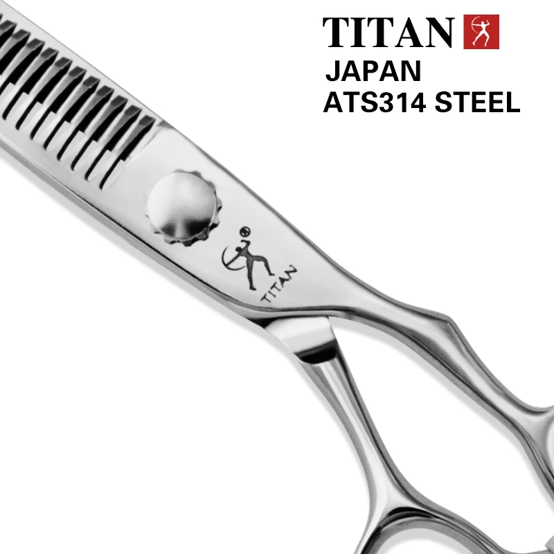 TITAN Professional Hairdresser Barber Tools Salon Hair Cutting Thinning Shears 6 Inch Hair Scissors