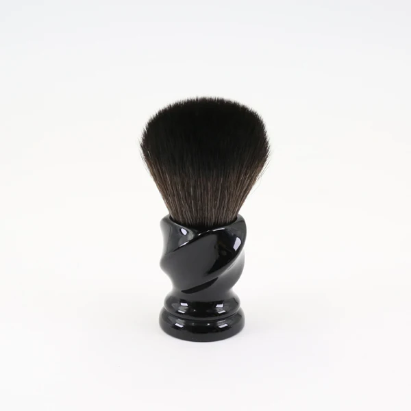 YAQI TWIST 24mm Synthetic Hair Resin Handle Men Wet Shaving Brush
