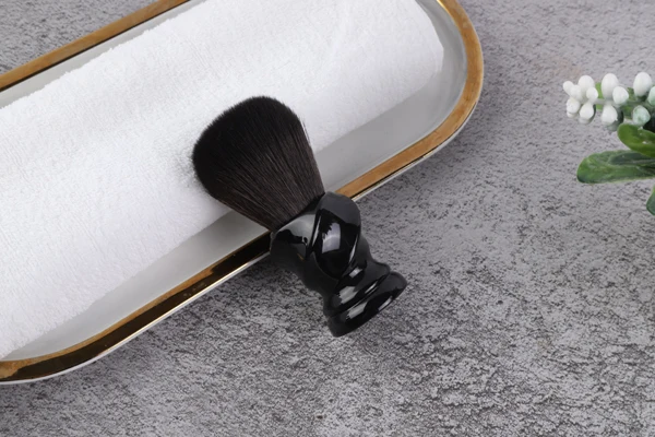 YAQI TWIST 24mm Synthetic Hair Resin Handle Men Wet Shaving Brush