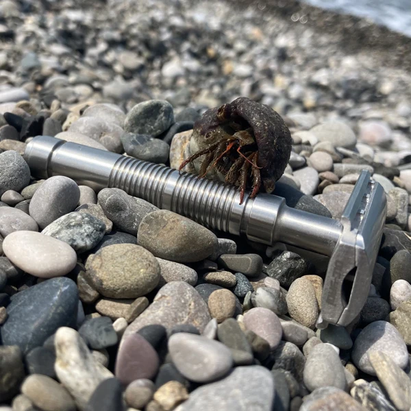 Yaqi Parallel 316 Stainless Steel Men Safety Razor Handle