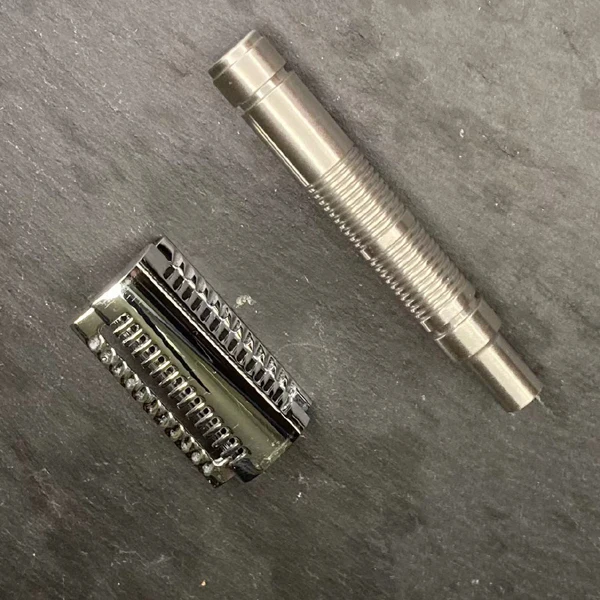 Yaqi Parallel 316 Stainless Steel Men Safety Razor Handle