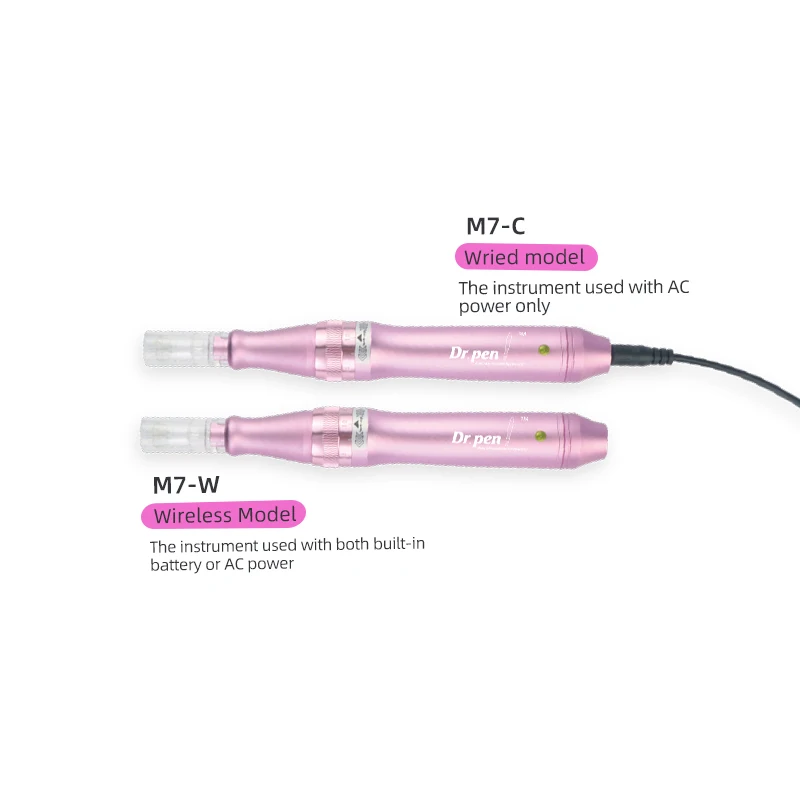 Dr. Pen M7Micro Needle Derma Pen Wireless / Wired Tattoo PMU Beauty Device Derma Stamp Face Skin Care ULTIMA-M7 Microneedling