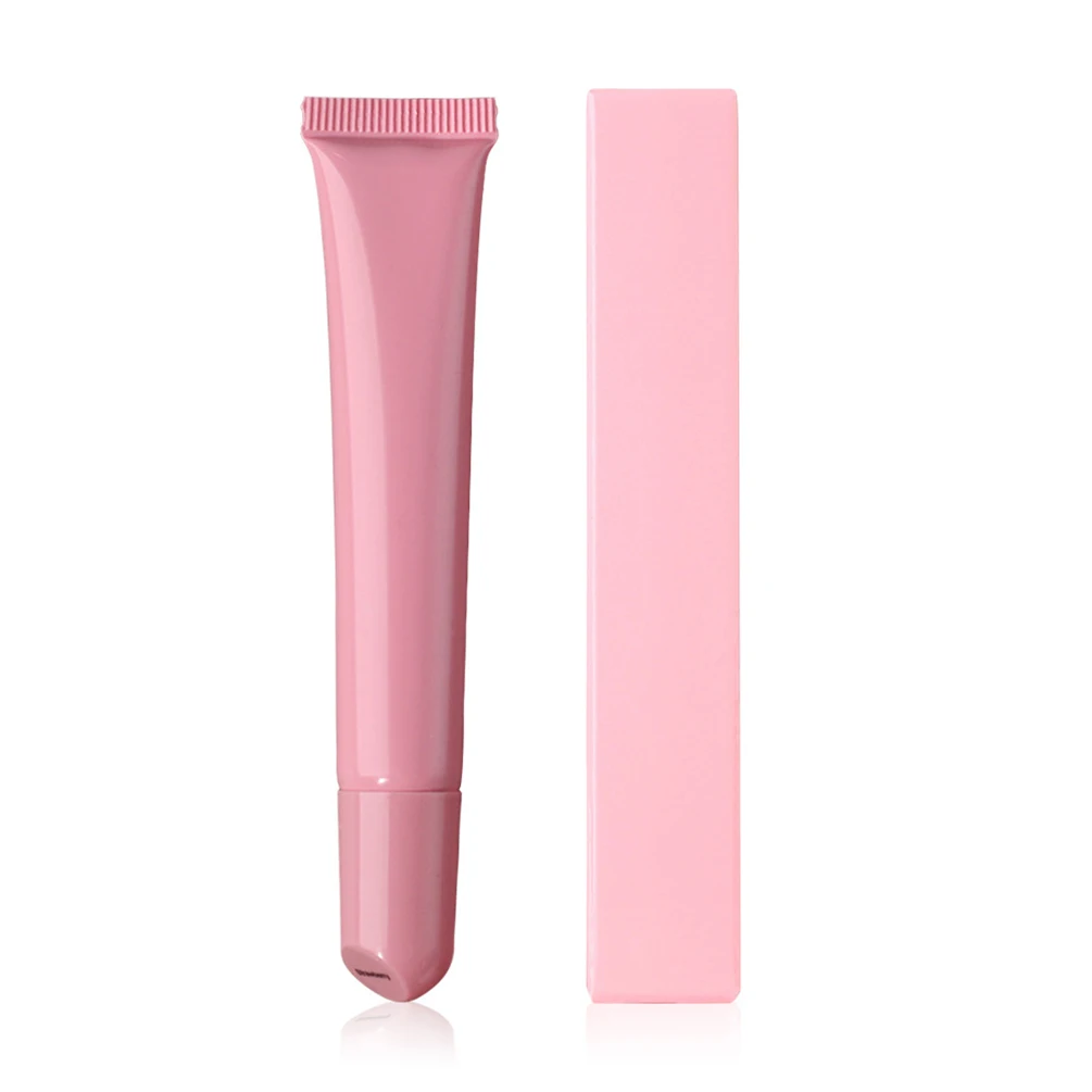 Private Label Lip Oil Custom Logo 10ml Polypeptide Colored Lip Balm Arnica Lipgloss Super Moisturizing Gel Plumping Makeup Hose