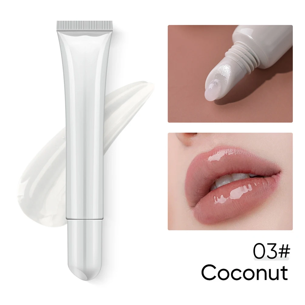 Private Label Lip Oil Custom Logo 10ml Polypeptide Colored Lip Balm Arnica Lipgloss Super Moisturizing Gel Plumping Makeup Hose