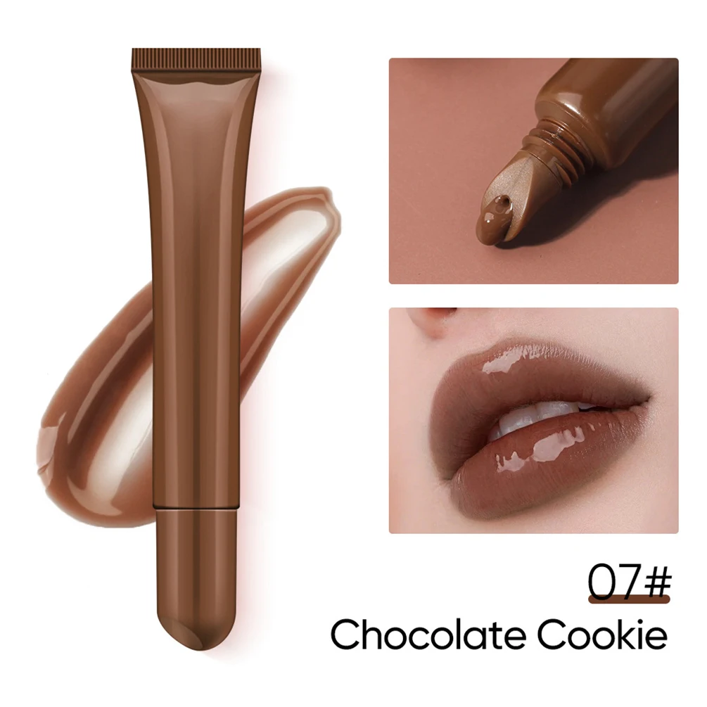 Private Label Lip Oil Custom Logo 10ml Polypeptide Colored Lip Balm Arnica Lipgloss Super Moisturizing Gel Plumping Makeup Hose