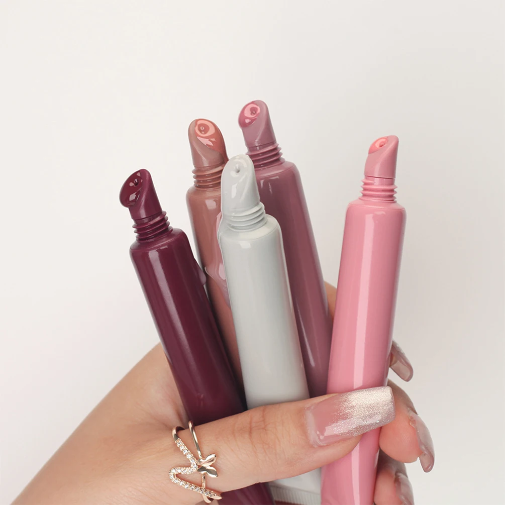 Private Label Lip Oil Custom Logo 10ml Polypeptide Colored Lip Balm Arnica Lipgloss Super Moisturizing Gel Plumping Makeup Hose