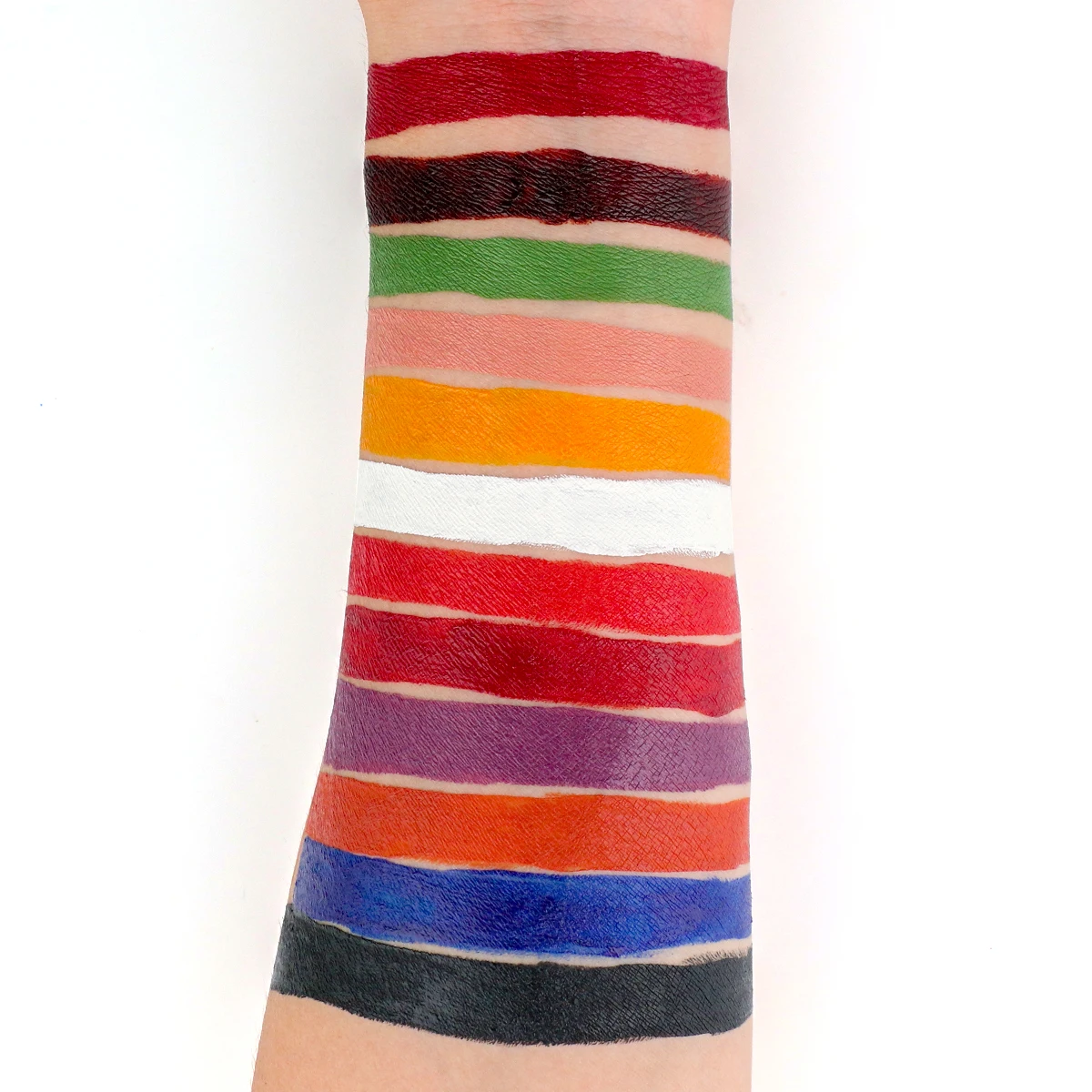 Depvision Alcohol Activated Face Paint SFX Makeup 12 Color for Special Effects Wound Bruise Waterproof Professional Artist