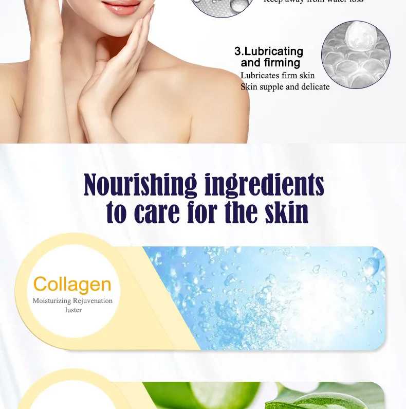 5pcs/lot Anti Wrinkle Korean Cream Collagen Power Lifting Cream 80g Face Cream Skin Care Whitening Moisturizing