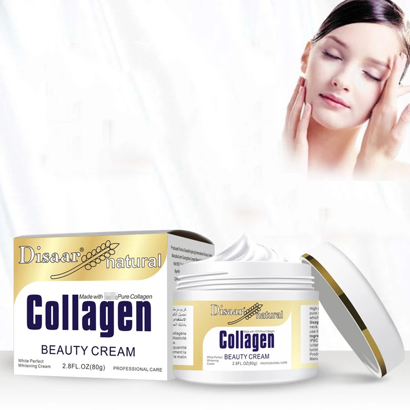 5pcs/lot Anti Wrinkle Korean Cream Collagen Power Lifting Cream 80g Face Cream Skin Care Whitening Moisturizing