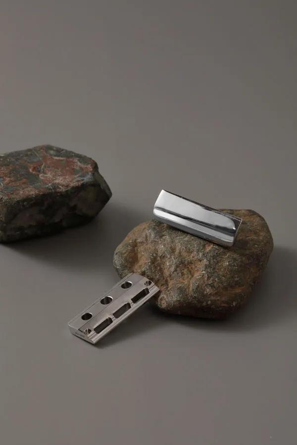 YAQI Tachi Stainless Steel Single Edge Polished Safety Razor Head