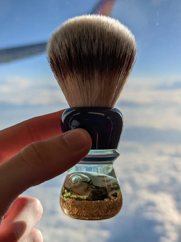 YAQI  Atlantis 24mm Synthetic Hair Mens Shaving Brush