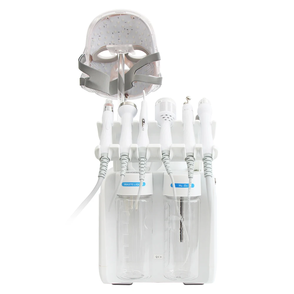 AOKO 6/7 in 1 Dermabrasion Peel Spa Facial Machine Skin Rejuvenation Hydro Dermabrasion  Aqua Deep Cleaning Skin Care Device