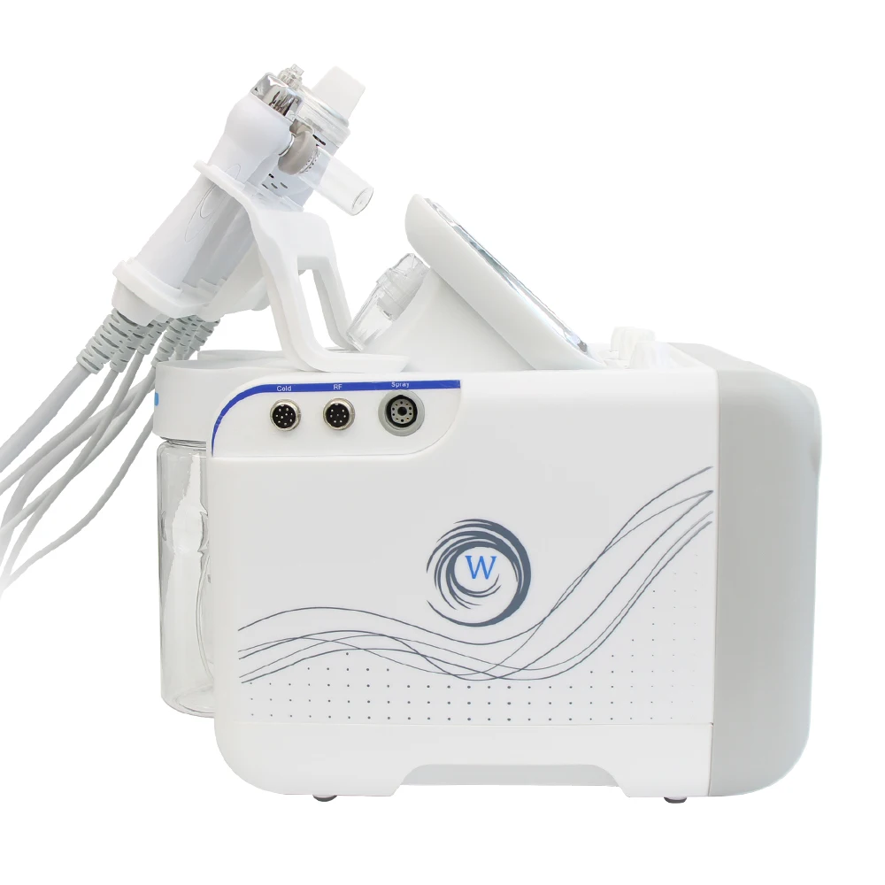 AOKO 6/7 in 1 Dermabrasion Peel Spa Facial Machine Skin Rejuvenation Hydro Dermabrasion  Aqua Deep Cleaning Skin Care Device
