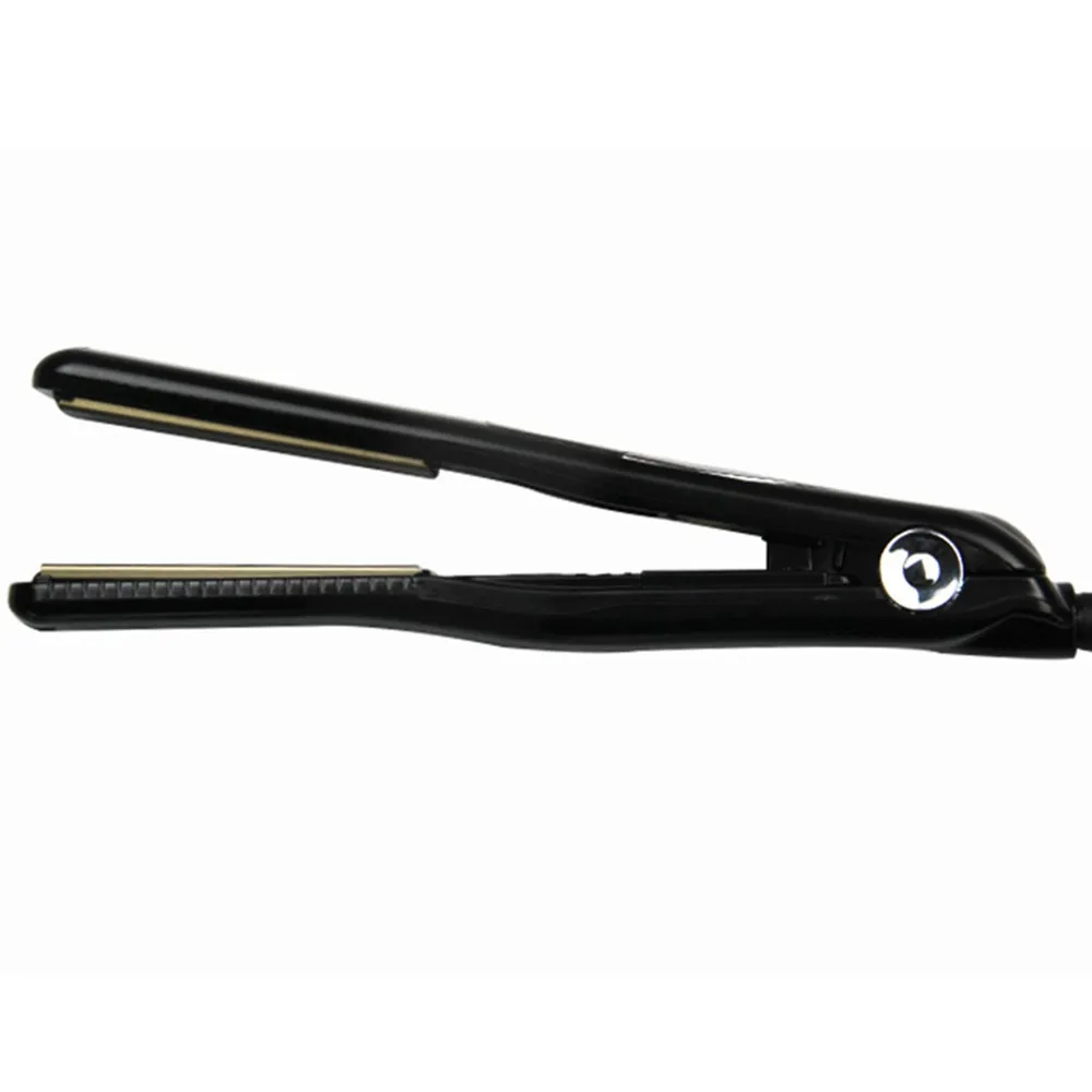 Titanium Flat Iron Vibrate Massage Keratin 470℉ Straightening Irons Hair Straightener Curler Fast Vibrating Salon Styling Tools