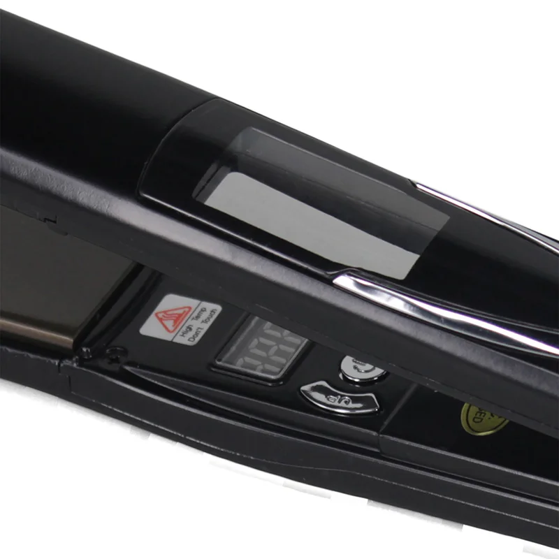 Titanium Flat Iron Vibrate Massage Keratin 470℉ Straightening Irons Hair Straightener Curler Fast Vibrating Salon Styling Tools