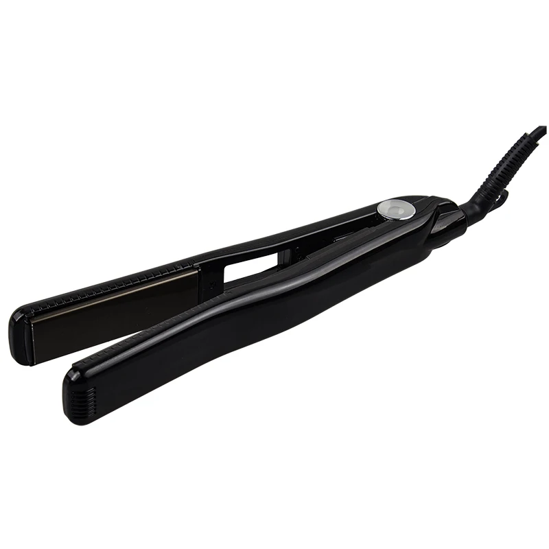 Titanium Flat Iron Vibrate Massage Keratin 470℉ Straightening Irons Hair Straightener Curler Fast Vibrating Salon Styling Tools